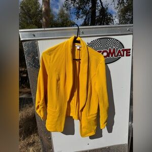 Bar III Vibrant Yellow Women's Blazer